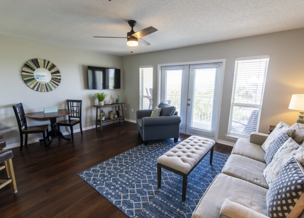 Living area in Gulf Place Caribbean 410