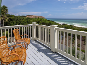 Deck on The Tide Life - a five bedroom, 5 bathrooms vacation rental in 30A, Florida