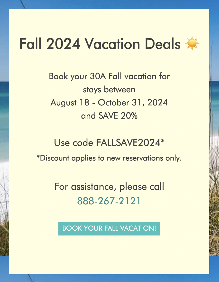 Fall 2024 vacation deals